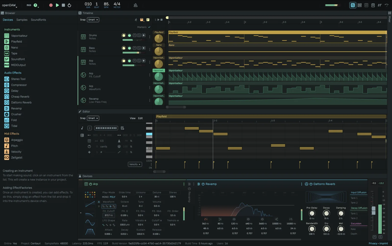 openDAW studio